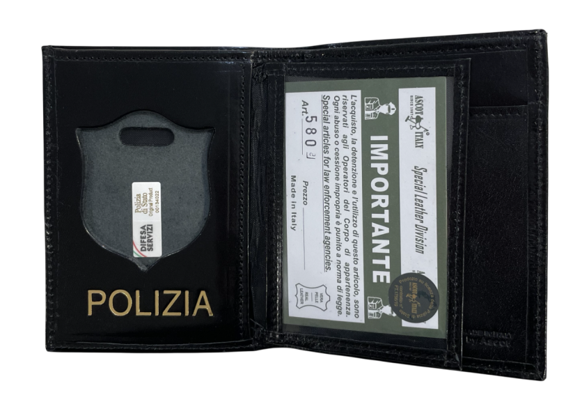 PORTAFOGLIO ASCOT 580 PER POLIZIA